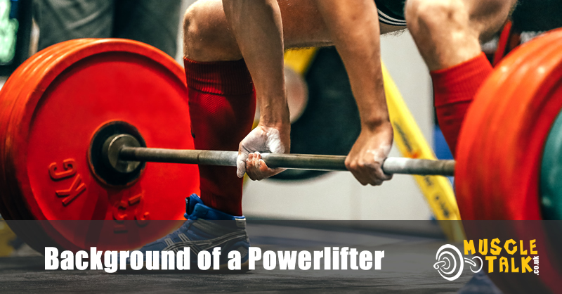 Background of a Powerlifter