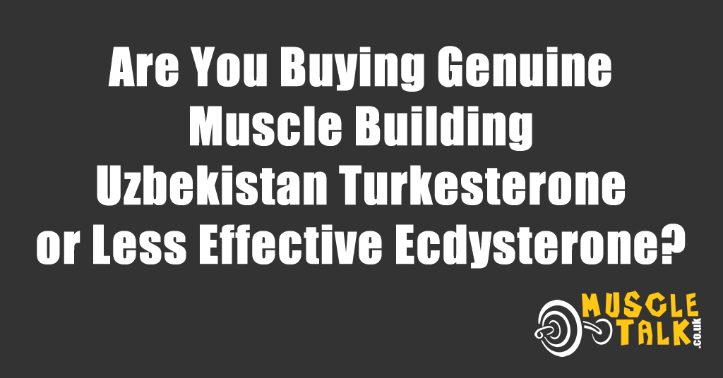 Uzbekistan Turkesterone vs Less Effective Ecdysterone