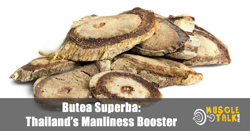 Butea Superba root that has been sliced