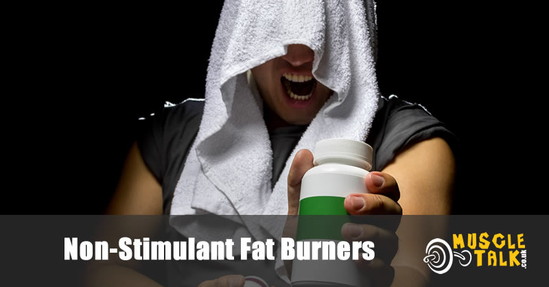 Man with non stimulant fat burner