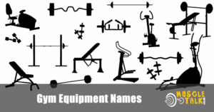 Lots of different gym equipment