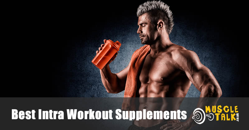 Drinking a supplement during a workout