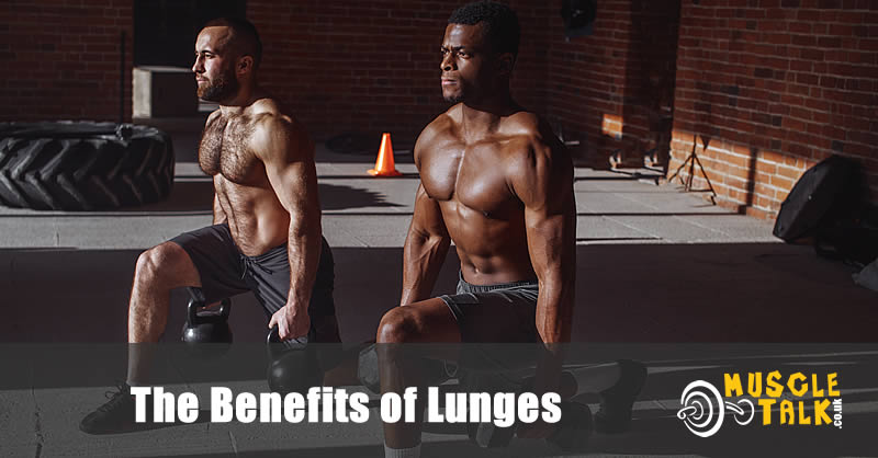 2 guys performing lunges