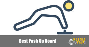 exercising with a push-up board