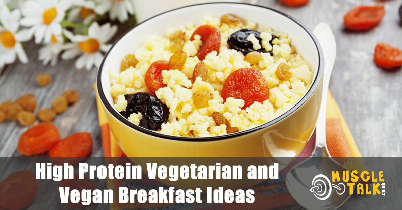 Millet Porridge suitable for a vegetarian / vegan bodybuilder diet