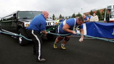 Terry Hollands in competition